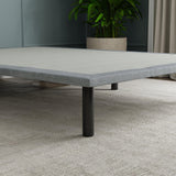 Twin Upholstered Adjustable Height Bed Frame Foundation - Omega Lifestyles