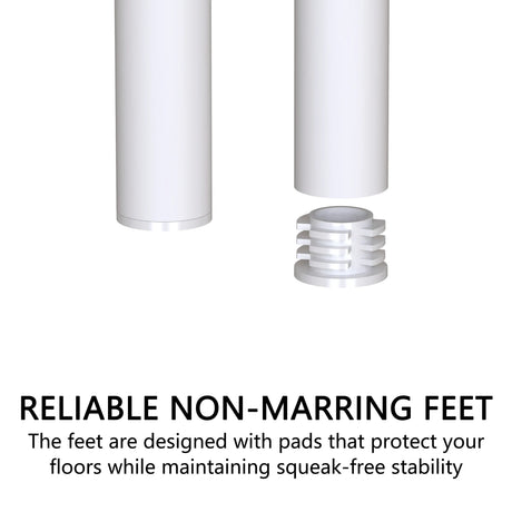 Twin Metal Daybed With Trundle White Bedroom Frame - Omega Lifestyles