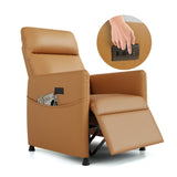 Brown Electric Power Lift Recliner Chair With Footrest - Omega Lifestyles