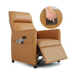 Brown Electric Power Lift Recliner Chair With Footrest - Omega Lifestyles