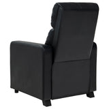 Warren Black Upholstered Three-Seat Home Theater Recliner Set - Omega Lifestyles
