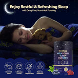Melatonin Sleep Aid Gummies Natural Relaxation Supplement - Omega Lifestyles