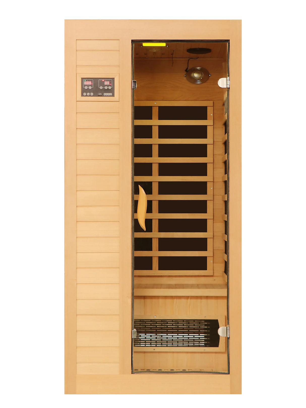 Hemlock Wood Low EMF FAR Infrared Sauna For Home Indoor - Omega Lifestyles