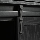 Farmhouse Kitchen Island Rolling Cart With Power Outlet - Omega Lifestyles