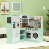 Interactive Corner Kids Play Kitchen With Lights And Sounds - Omega Lifestyles