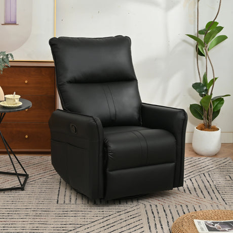 360 Degree Swivel Rocking Recliner Chair With Footrest - Omega Lifestyles