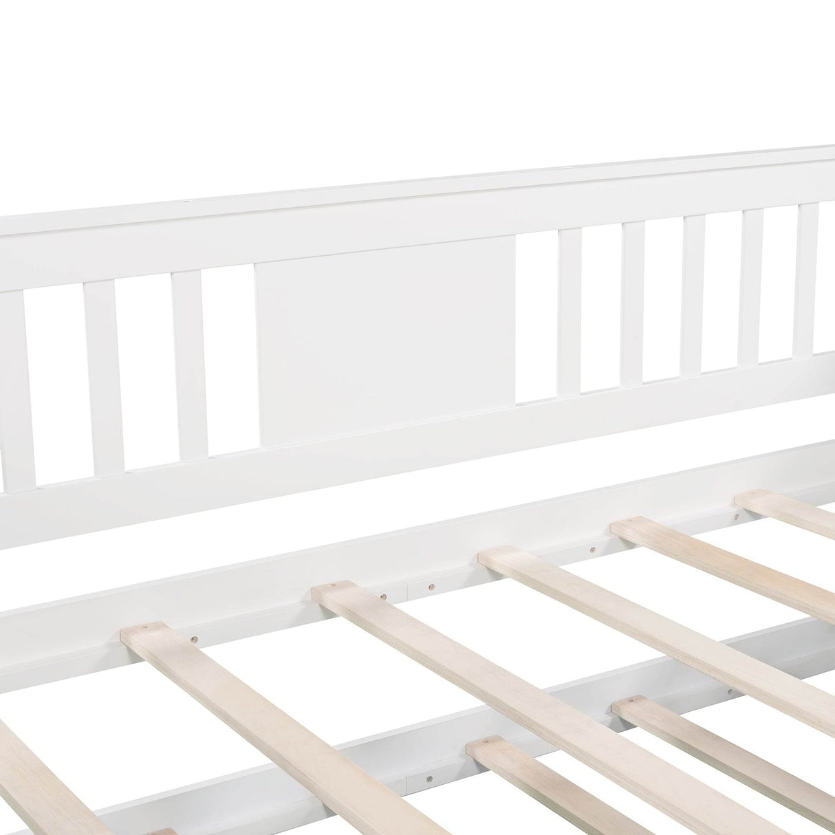 Twin Solid Wood Daybed With Trundle and Side Tables - Omega Lifestyles