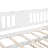 Twin Solid Wood Daybed With Trundle and Side Tables - Omega Lifestyles