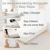 Ultrasonic Waterproof Cotton King Mattress Protector - Sleep Galleria