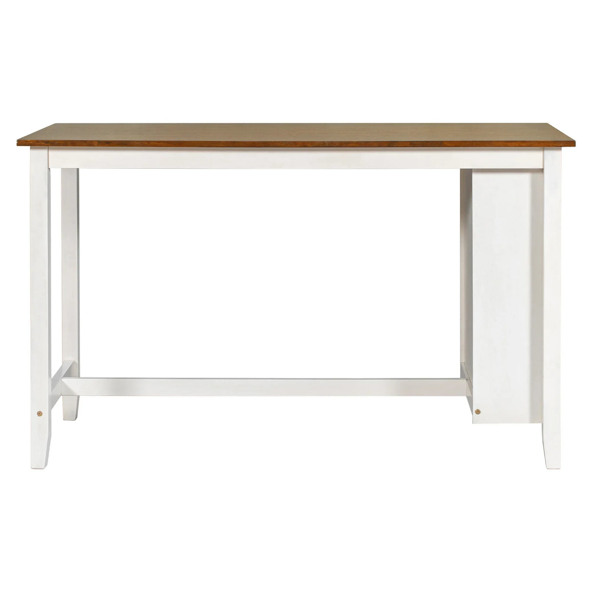 5-Piece Counter Height Rustic Farmhouse Dining Table Set - Omega Lifestyles