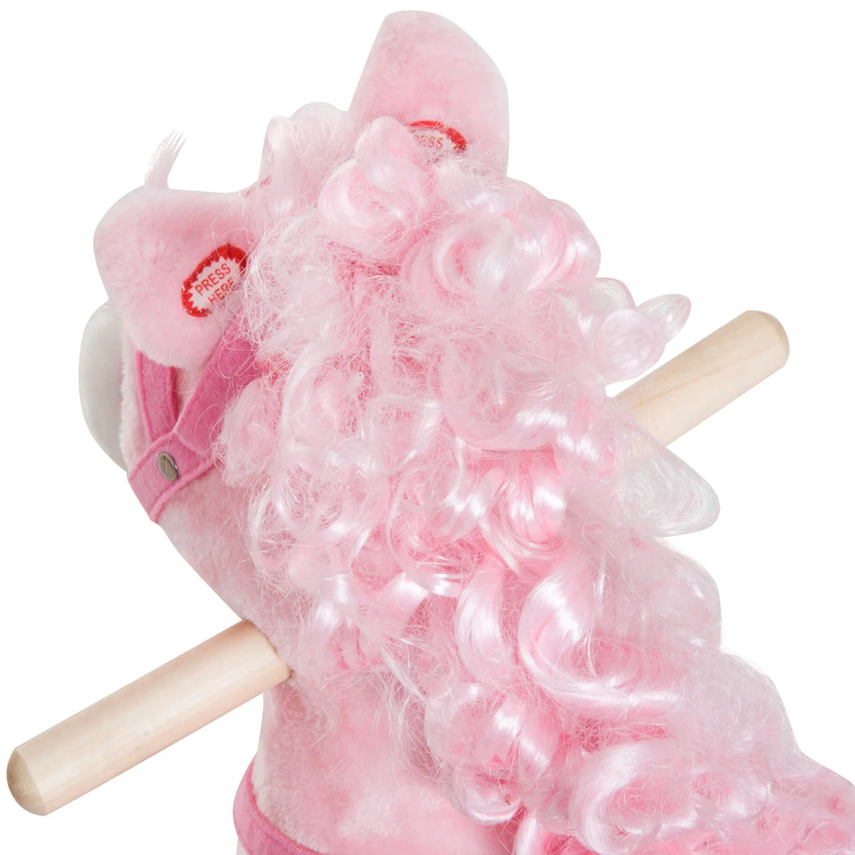 Kids Plush Rocking Horse Toy With Realistic Sounds - Omega Lifestyles