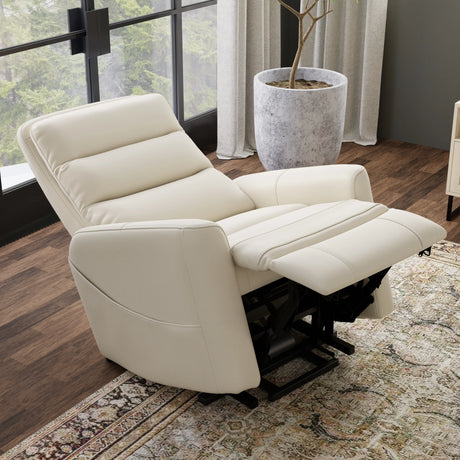 Faux Leather Power Lift Recliner Chair With USB Charging - Omega Lifestyles
