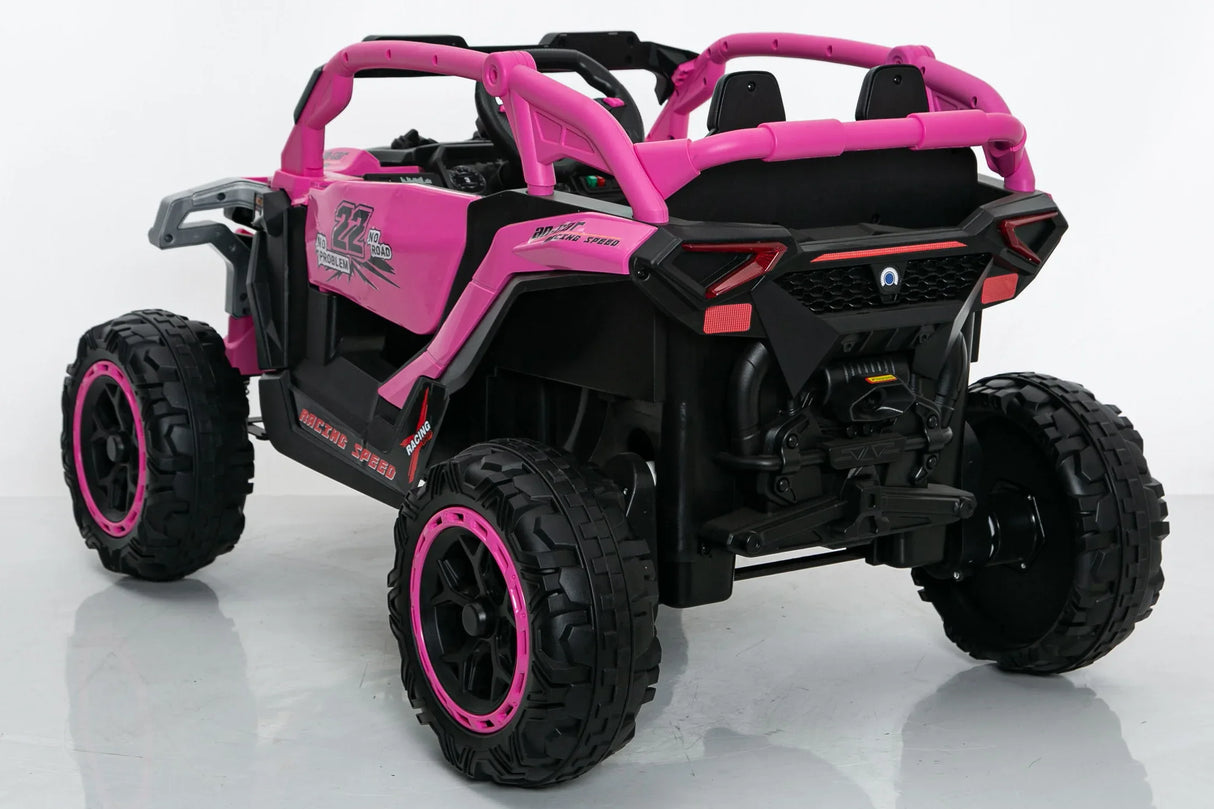 12V Remote Control Kids Ride On 2-Seater UTV Car - Omega Lifestyles