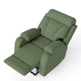 Power Lift Recliner Medium-Soft Snowflake Velvet Chair - Omega Lifestyles