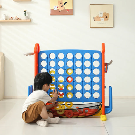 4-in-1 Adjustable Height Indoor Outdoor Giant Game Set - Omega Lifestyles
