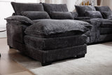 Modern U-Shaped 6-Seat Upholstered Sleeper Sofa - Omega Lifestyles