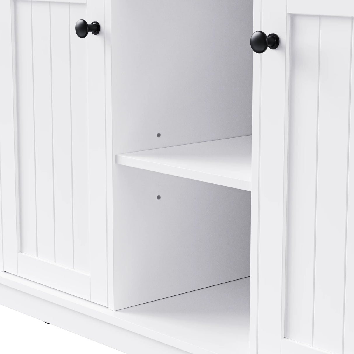 53-Inch Mobile Kitchen Island Set With Storage Drawers - Omega Lifestyles