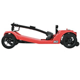 Metal Frame 4-Wheel Mobility Scooter With LED Lights - Omega Lifestyles