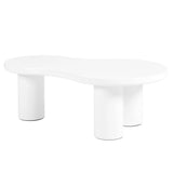 Nesting 2-Piece White MDF Coffee Table Set - Sleep Galleria