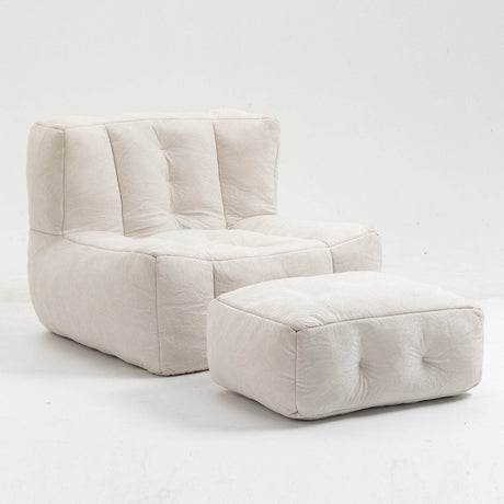 Super Soft Velvet Bean Bag Chair - Sleep Galleria