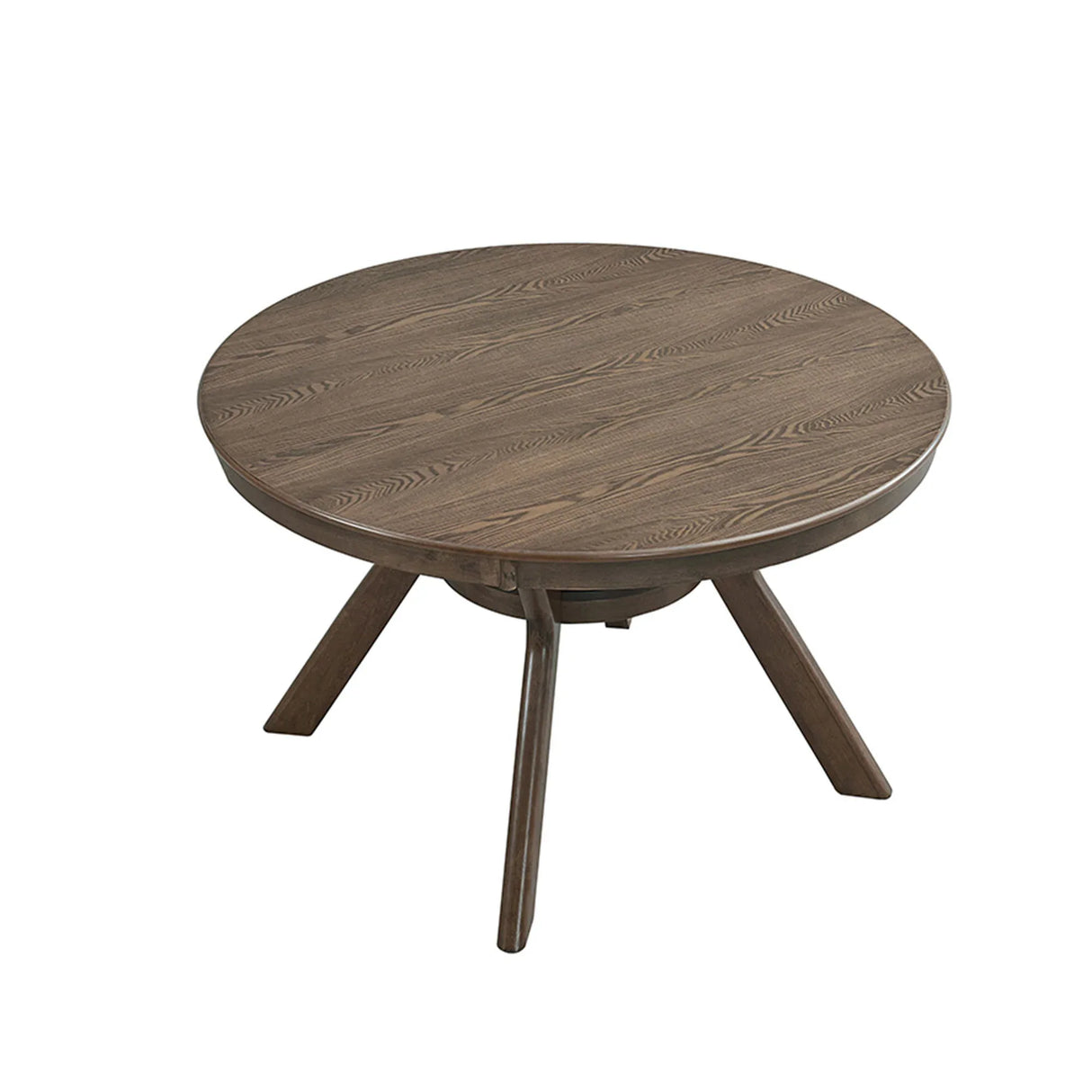 Mid Century Modern Oak Round Dining Table Set With Chairs - Omega Lifestyles