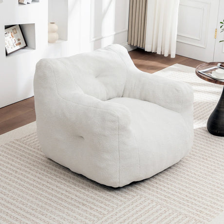 High-Density Foam Teddy Bean Bag Chair Sofa - Omega Lifestyles