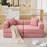 Modular Folding Convertible Corduroy Sofa Bed - Omega Lifestyles
