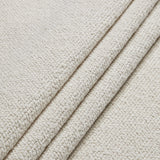 King Contemporary Cream White Boucle Upholstered Bed Frame - Omega Lifestyles