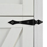 Farmhouse Style Rolling Kitchen Island With Power Outlet - Omega Lifestyles