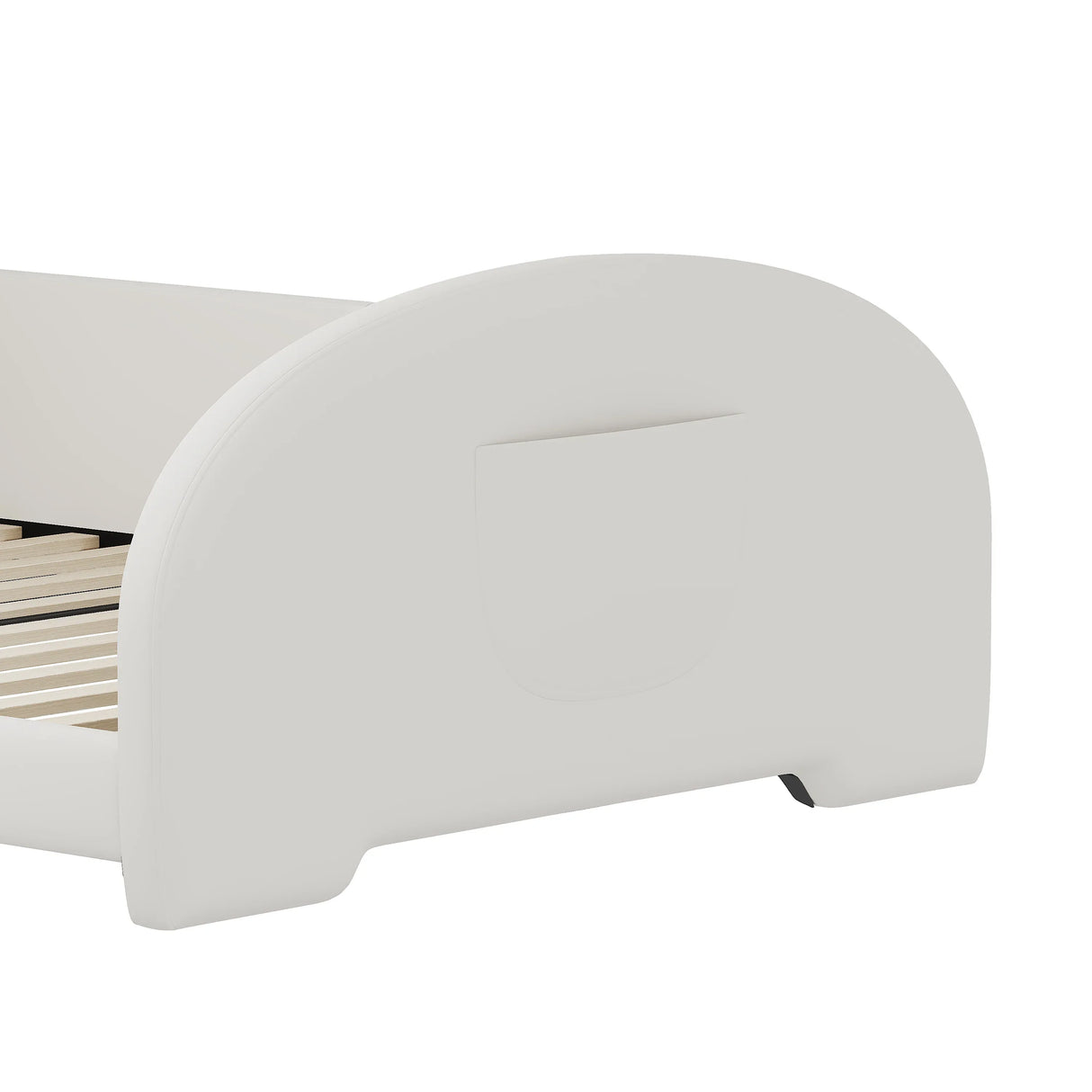 Twin Upholstered Rabbit-Shape Princess Platform Bed - Omega Lifestyles