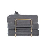 Foldable 3-Seat Soft Memory Foam Sofa Bed With Pillows - Omega Lifestyles