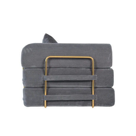 Foldable 3-Seat Soft Memory Foam Sofa Bed With Pillows - Omega Lifestyles