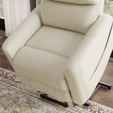 Faux Leather Power Lift Recliner Chair With USB Charging - Omega Lifestyles
