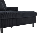 Oversized Corduroy Recliner Sofa With USB Charging - Omega Lifestyles