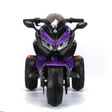 12V Kids Ride-On Motorcycle With PU Seat Training Wheels - Omega Lifestyles