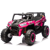24V Dual-Seat Kids Ride-On UTV With Remote Control - Omega Lifestyles