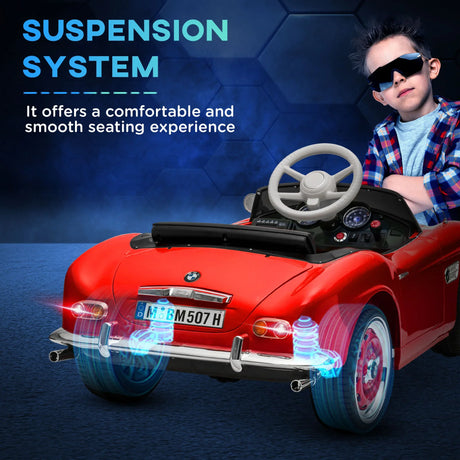 Licensed BMW 507 Kids Electric Ride-On Car With Remote - Omega Lifestyles