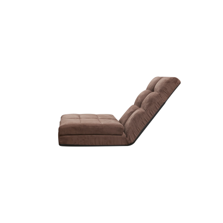 Adjustable Fold-Down Metal Frame Sofa Bed With Pillow - Omega Lifestyles