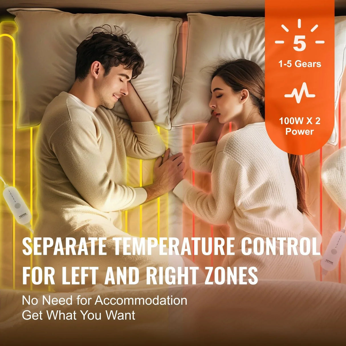 King Heated Electric Coral Fleece Mattress Pad Auto Off - Omega Lifestyles