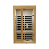 Two-Person Hemlock Far Infrared Indoor Sauna Room - Omega Lifestyles