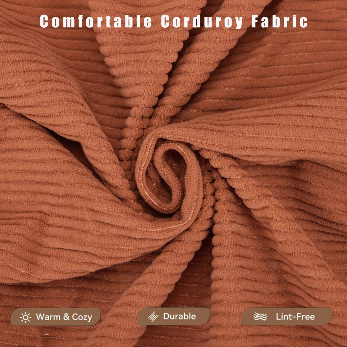 Modular Folding Convertible Corduroy Sofa Bed - Omega Lifestyles