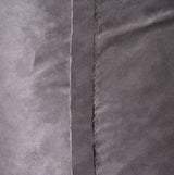 Microfiber Cylindrical Foam-Filled Charcoal Bean Bag Chair - Omega Lifestyles