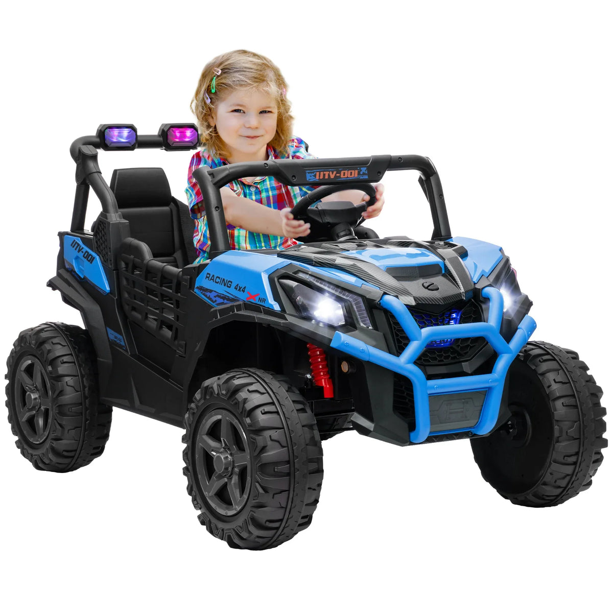 24V Dual Motor 2-Seater Kids Electric Ride-On Car - Omega Lifestyles