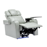 Modern PU Leather Power Recliner Chair With Bluetooth Speaker - Omega Lifestyles