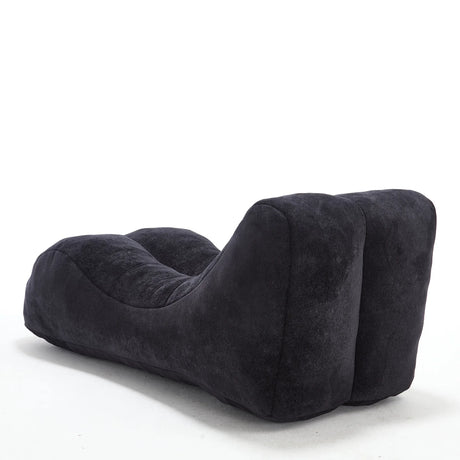 Creative Black Polyester Adult Bean Bag Chair Sofa - Omega Lifestyles