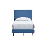 Twin Upholstered Adjustable Headboard Bed Frame - Omega Lifestyles