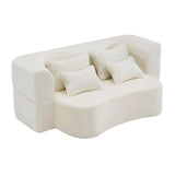 Queen Plush High-Density Foam Folding Futon Sofa Mattress - Omega Lifestyles