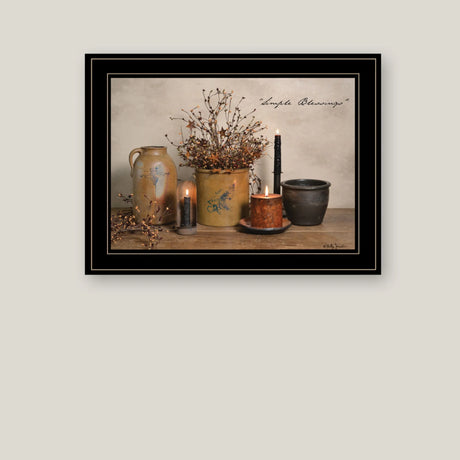 Framed Multicolor Paper Wall Art Print Ready To Hang - Omega Lifestyles