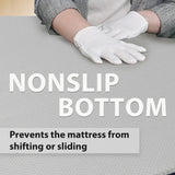 Firm 6-Inch Memory Foam Infused Full XL Futon Mattress - Omega Lifestyles