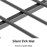 Full Over Twin Metal Bunk Bed With Desk Charging Station - Omega Lifestyles